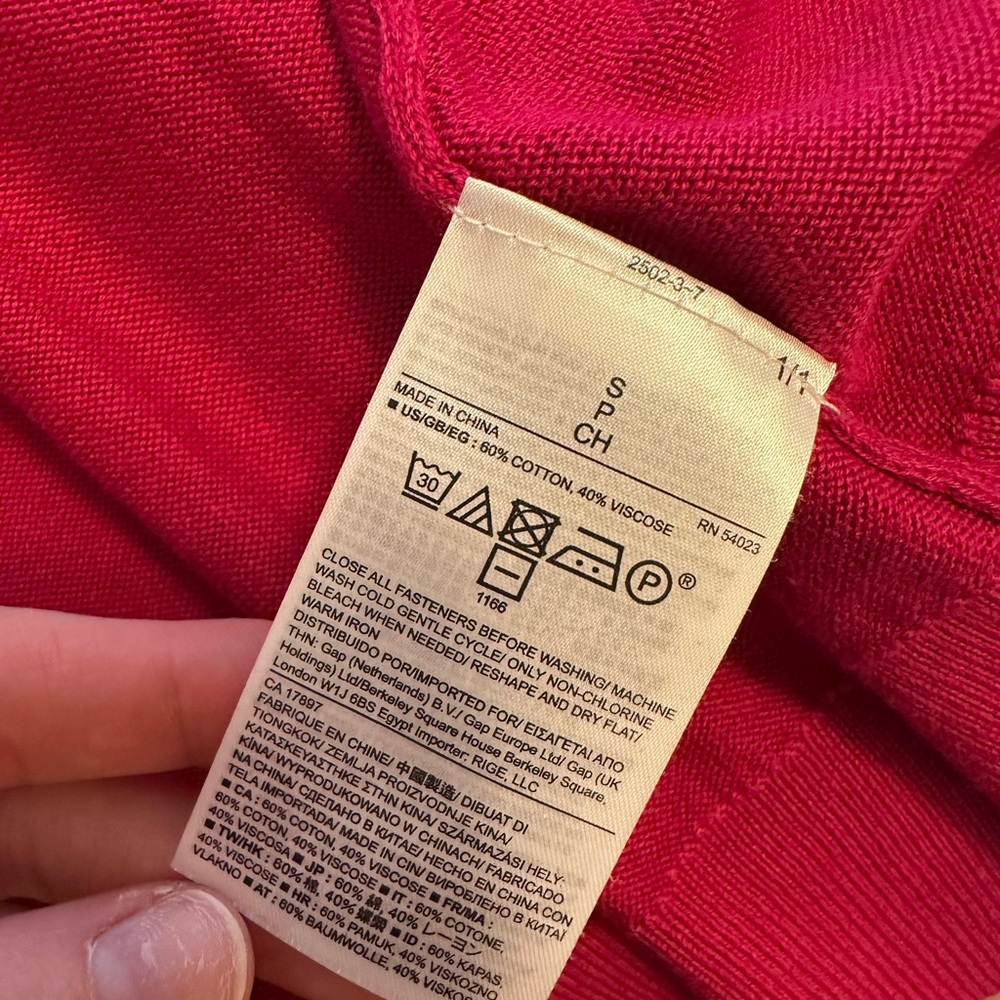 Banana Republic Women's Pink Cardigan Sweater - Picture 7 of 8